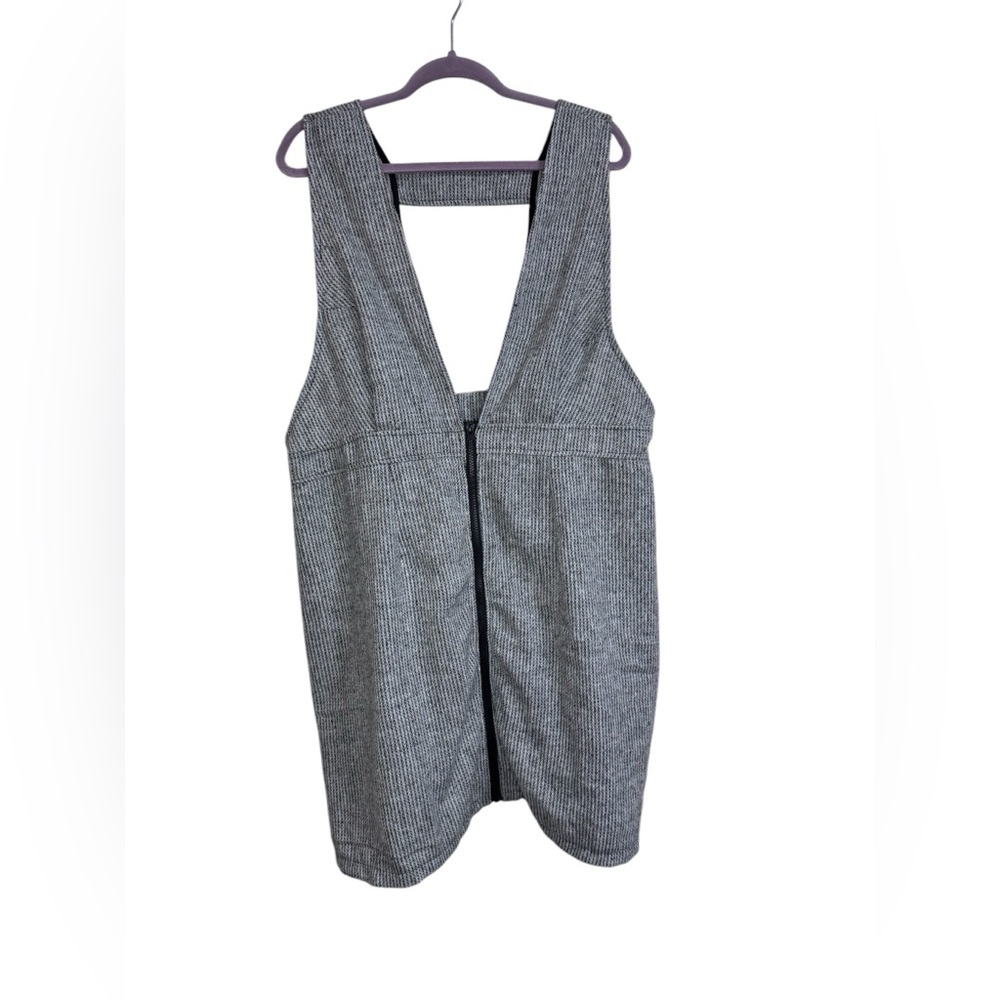 Plus Zip Up Overall Dress - 20/4xl